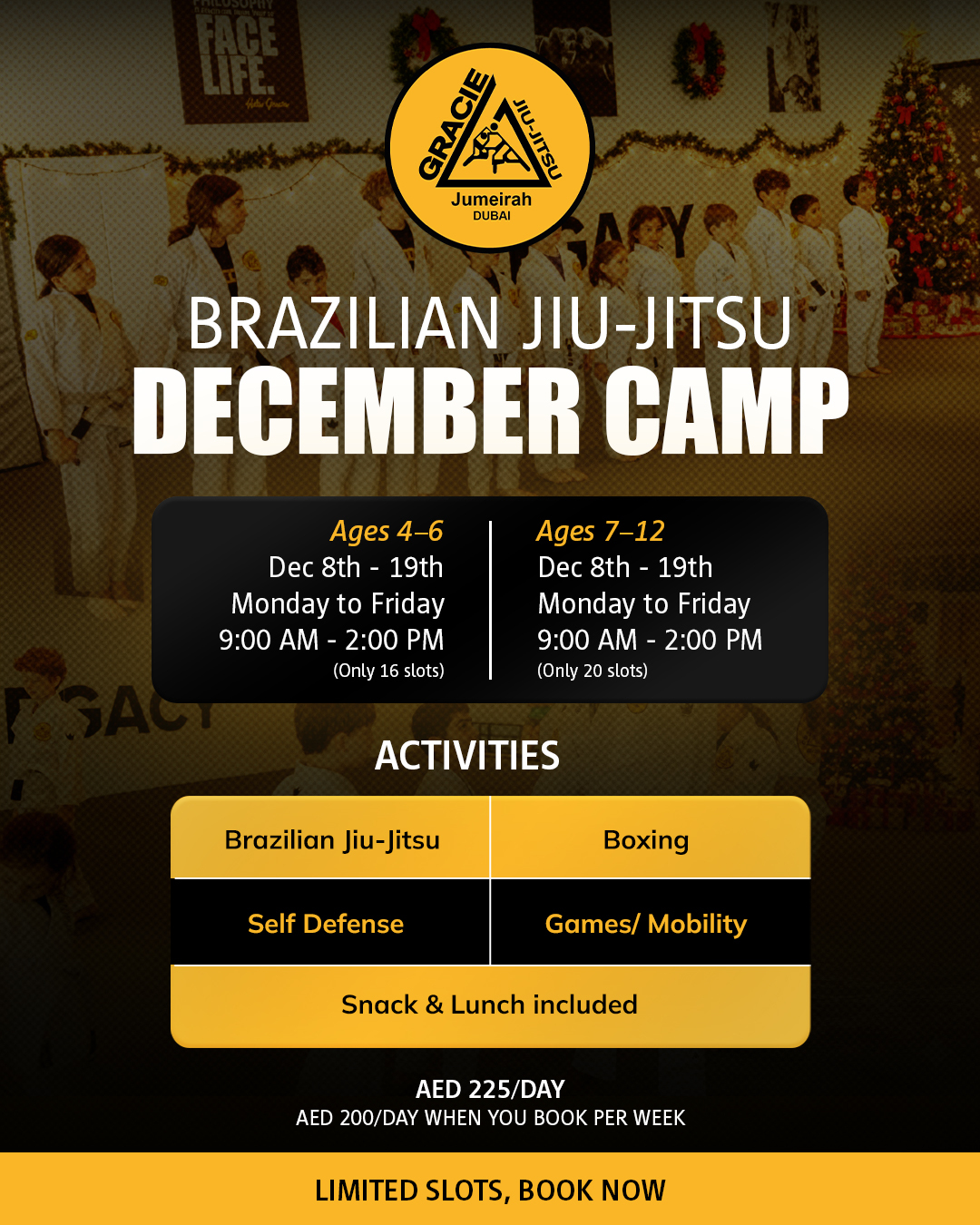 BRAZILIAN JIU-JITSU : DECEMBER CAMP
